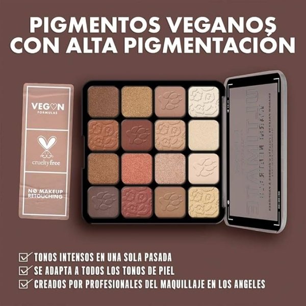 NYX Ultimate Warrm Neutrals Shadow Palette - Imagen 5