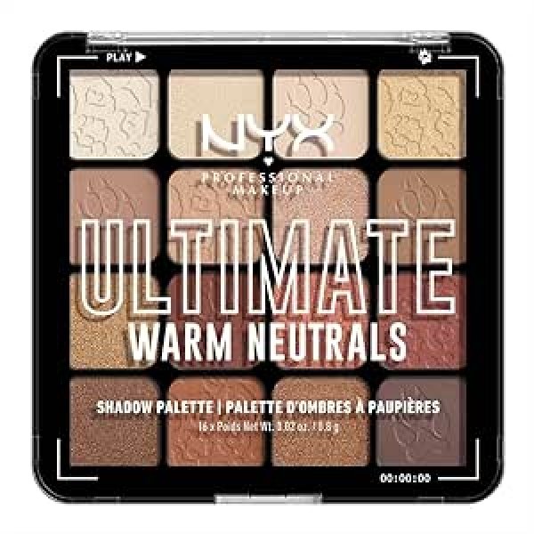 NYX Ultimate Warrm Neutrals Shadow Palette