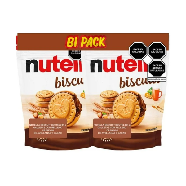 NUTELLA BISCUITS BIPACK 304g c/u